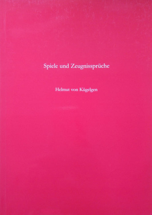 Spiele und Zeugnissprüche