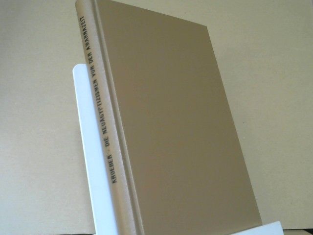 Burkhart Kroeber: Die Neuägyptizismen vor der Amarnazeit : Studien zur Entwicklg der ägyptischen Sprache vom Mittleren zum Neuen Reich