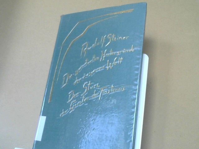 Rudolf Steiner: Die spirituellen Hintergründe der äußeren Welt : der Sturz der Geister der Finsternis ; vierzehn Vorträge, gehalten in Dornach vom 29. September bis 28. Oktober 1917. GA 177