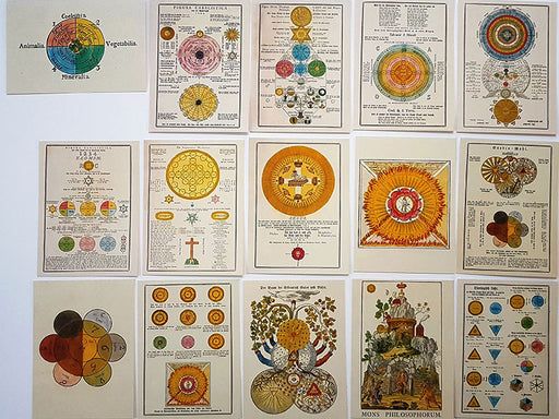 Postkartenset Die Lehren der Rosenkreuzer