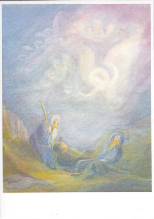 Postkarte Verkündigung an die Hirten