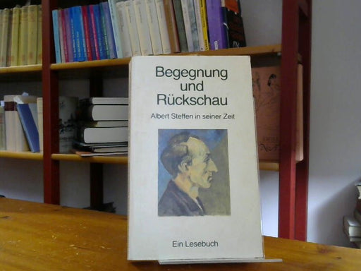 Albert Steffen: Begegnung und Rückschau. Albert Steffen in seiner Zeit