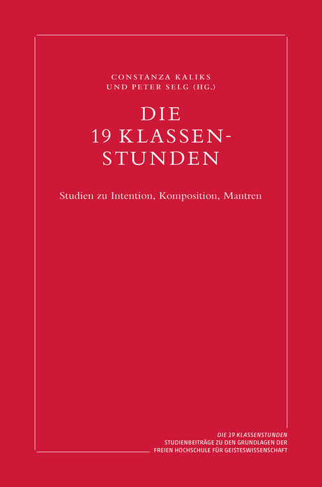 Die 19 Klassenstunden