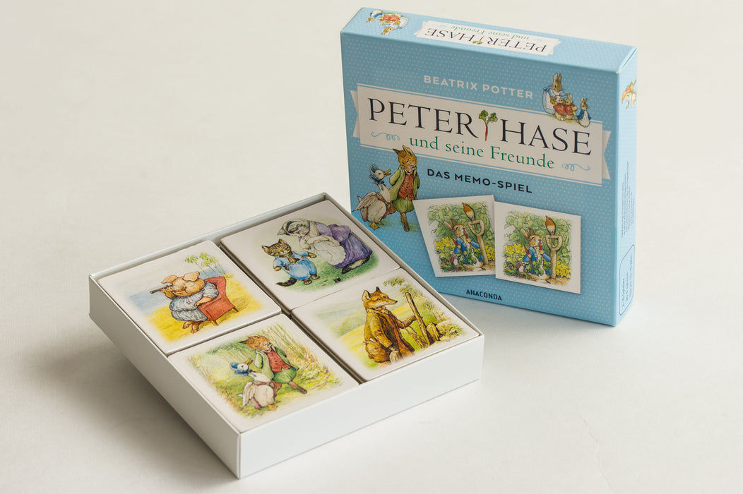 Memospiel: Peter Hase und seine Freunde