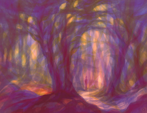 Begegnung im Wald (klein)