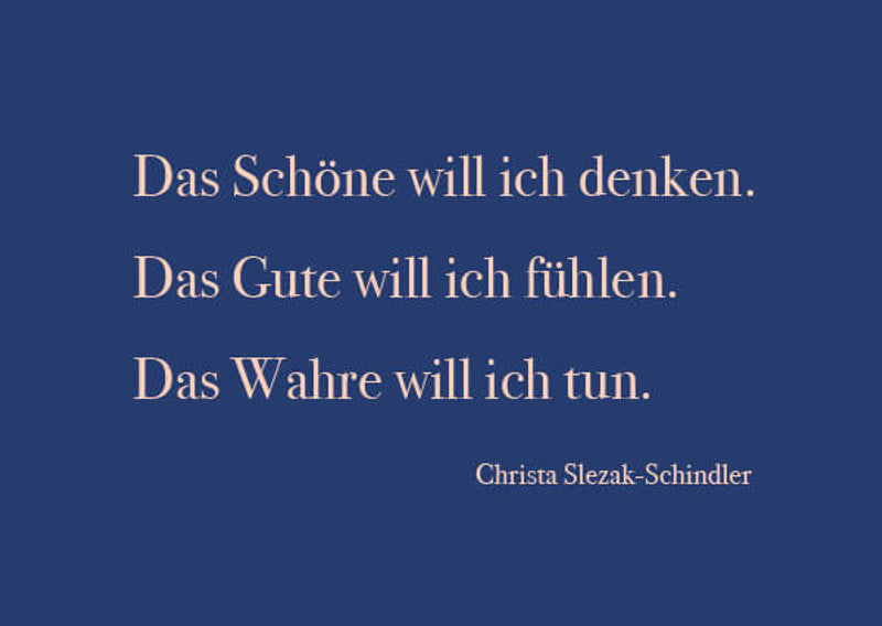 Das Schöne 1