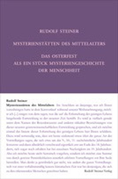 GA 233a Mysterienstätten des Mittelalters