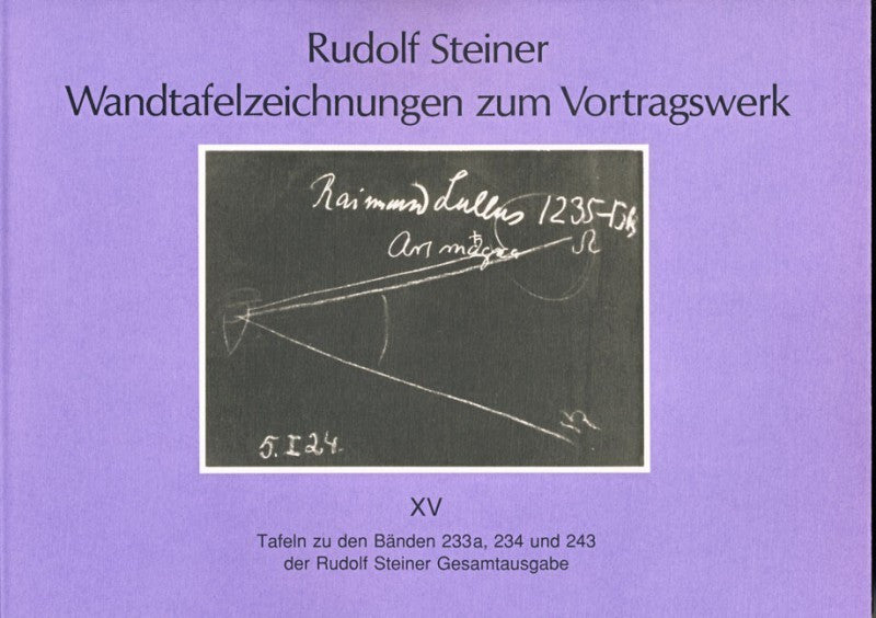 GA K 58/15 Wandtafelzeichnungen zum Vortragswerk
