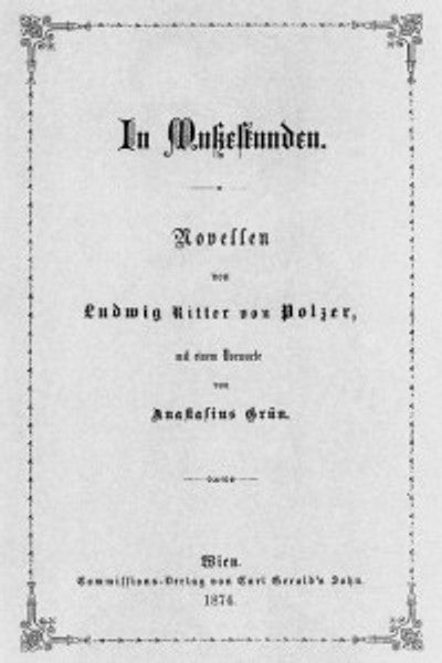 In Mußestunden