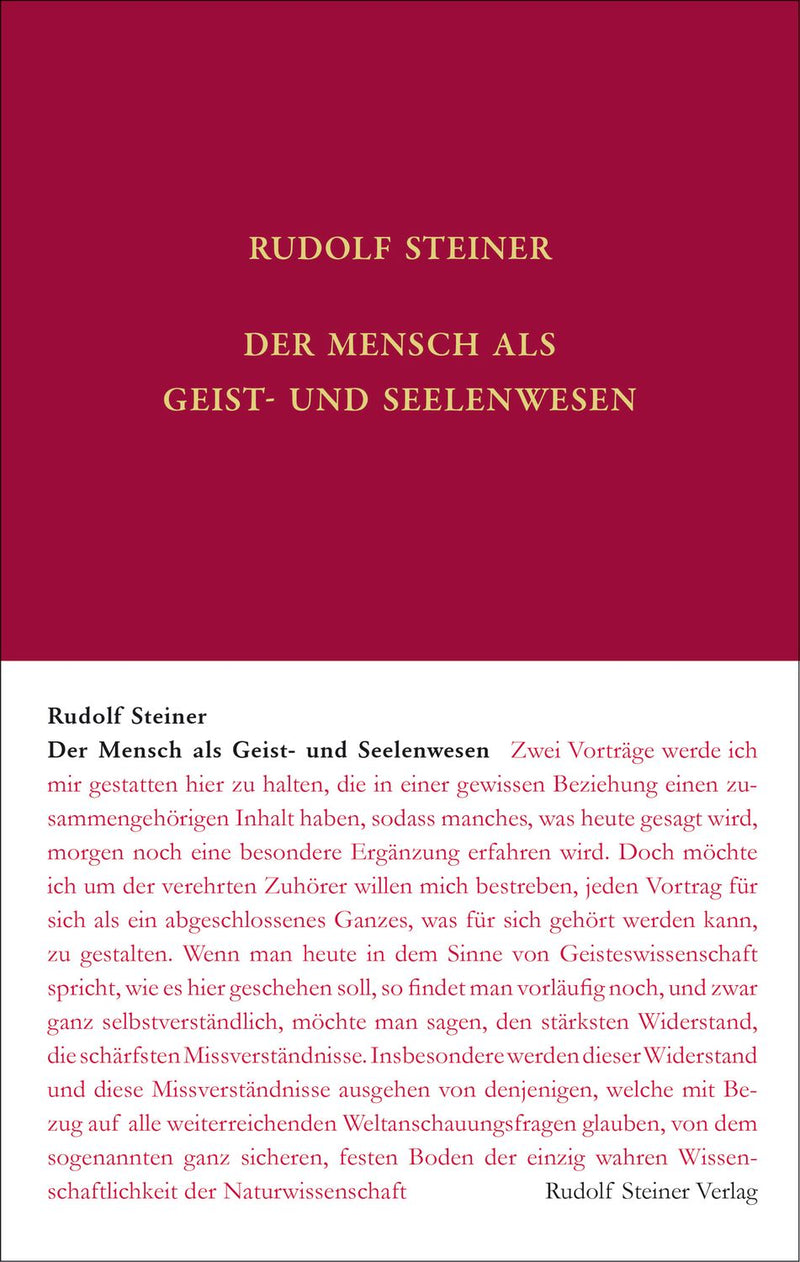 Der Mensch als Geist- und Seelenwesen