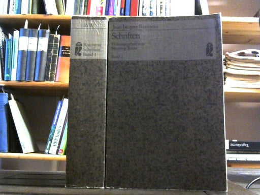 Jean-Jacques Rousseau: Jean-Jacques Rousseau: Schriften. 2 Bände (3548251204;3548351212) Ullstein Materialien 35120-35121