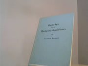 Elisabeth. Baumann: Beiträge zum heileurythmiekurs