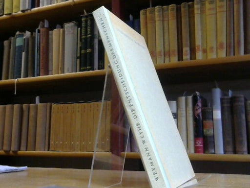W. WEYMANN-WEYHE: Die Entscheidung des Menschen. Nietzsche als geschichtliche Wirklichkeit.