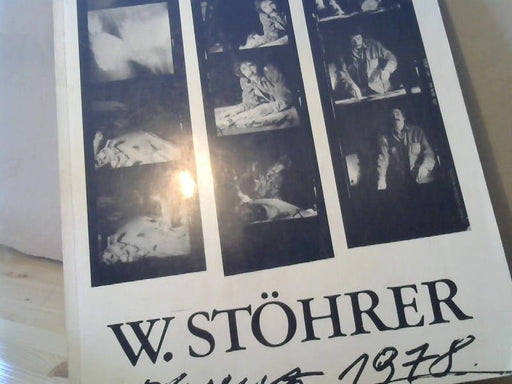 W. und Galerie Albrecht) Stöhrer: W. STÖHRER : Florenz 1978