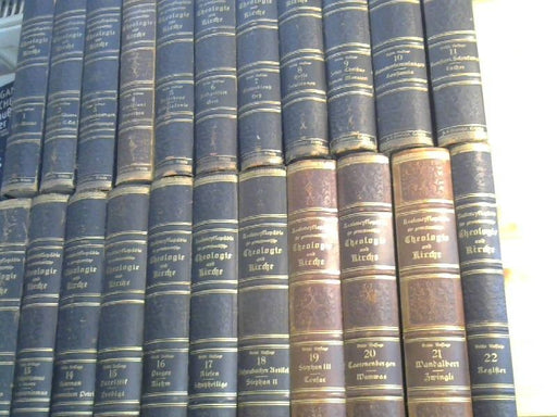 Albert (Hg.) Hauck: Realencyclopädie für protestantische Theologie und Kirche, 21 + 1 Bände (vollständig incl. Register