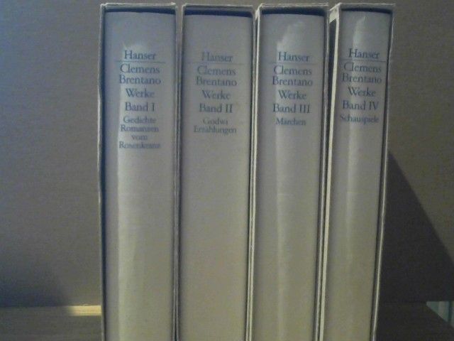 Clemens Brentano: Werke in IV Bänden