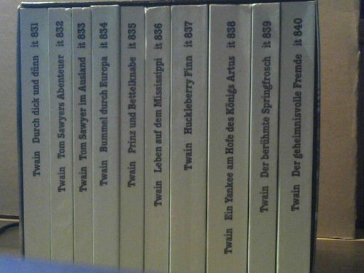 Mark Twain: Werke