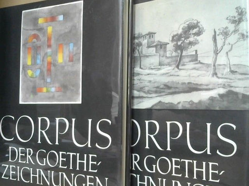 Ruprecht ( Bearb.) und Gerhard (Bearb.) Femmel Matthaei: Corpus der Goethezeichnungen Band Va - Nr. 1 - 390. Und Band II. Nr. 1 - 416.