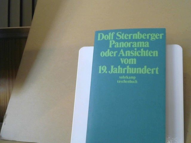 Dolf Sternberger: Panorama oder Ansichten vom 19. [neunzehnten] Jahrhundert