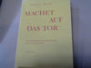 Friedrich und Christel Stalf Benesch: Machet auf das Tor; Teil: Lehrerbuch