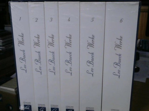 Leo und Albert H. (Herausgeber) Friedlander Baeck: Werke. 6 Bd. im Schuber