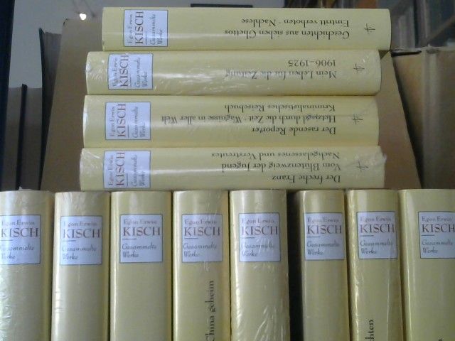 Egon Erwin Kisch: Gesammelte Werke in Einzelausgaben. 12 Bände (vollst.