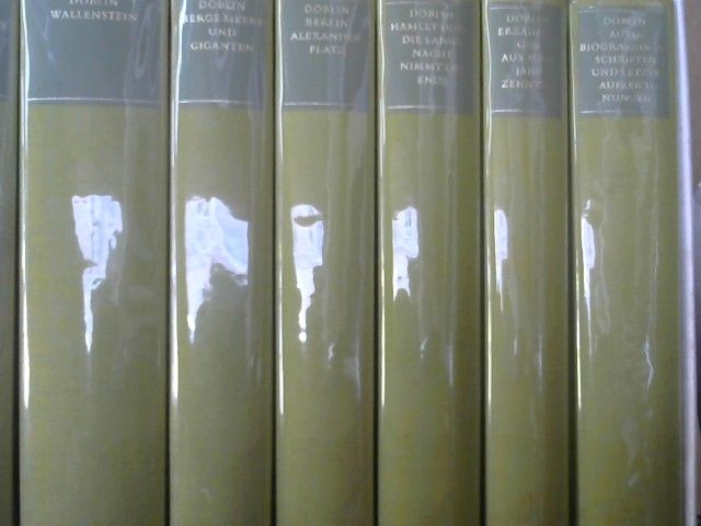 Alfred Döblin: Jubiläums-Sonderausgabe zum hundertsten Geburtstag des Dichters. 7 Bände (vollst.