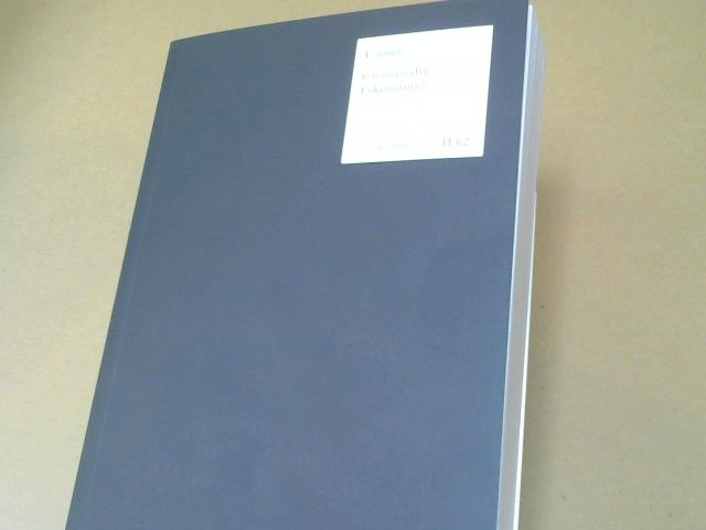 Eckart Förster: Grenzen der Erkenntnis? : Untersuchungen zu Kant und dem Deutschen Idealismus