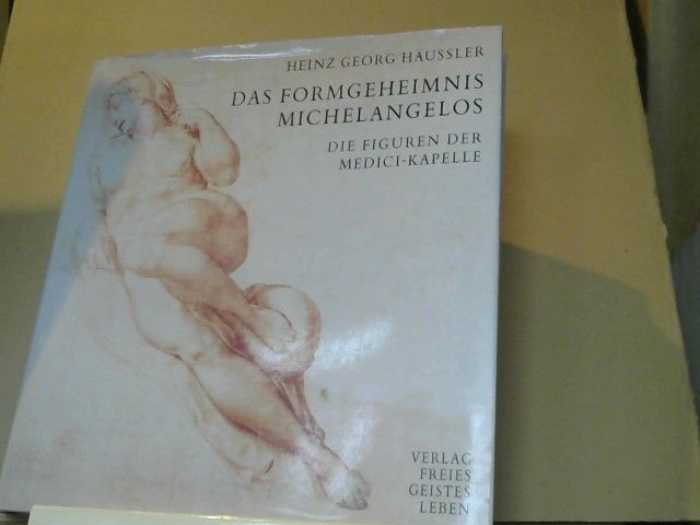 Heinz Georg und Buonarroti (Illustrator) Michelangelo Häußler: Das Formgeheimnis Michelangelos : die Figuren der Medici-Kapelle