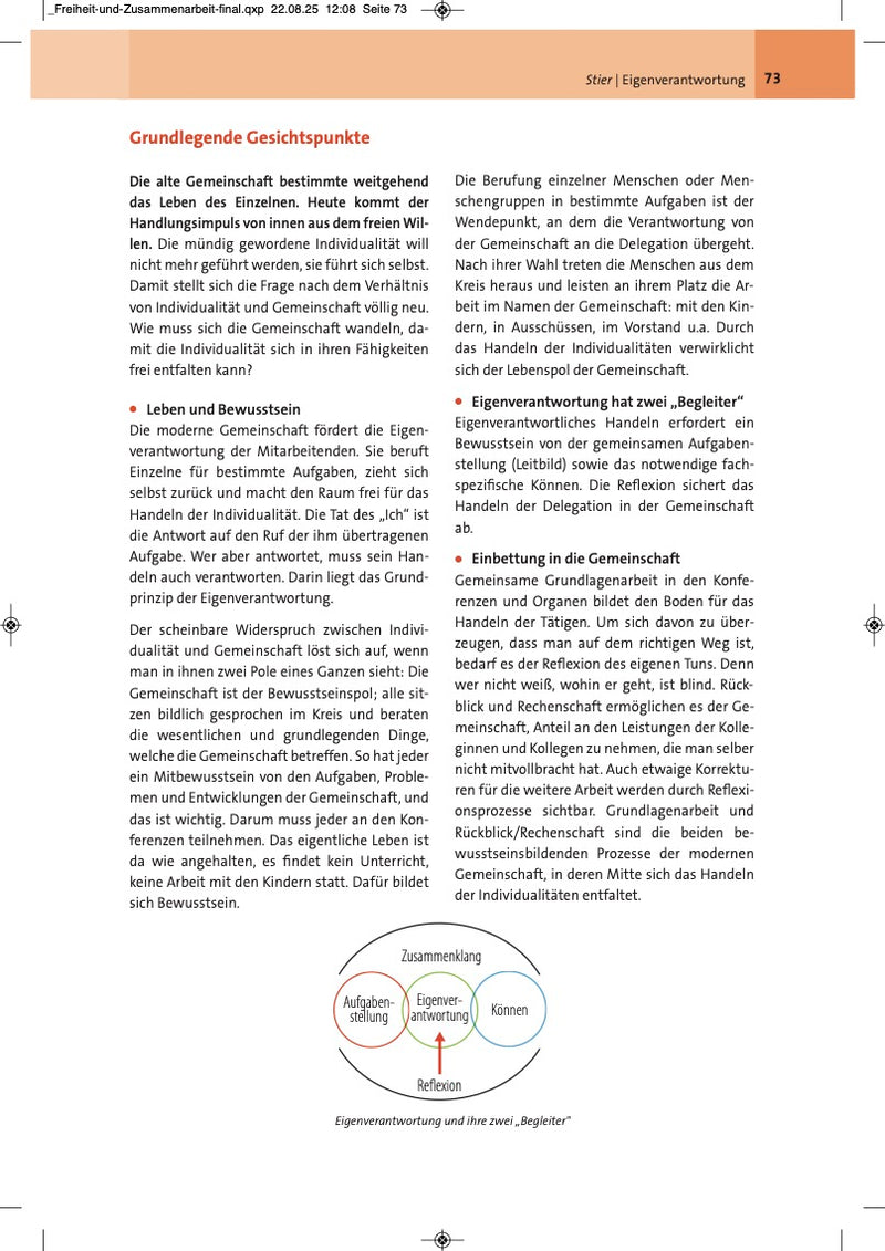Freiheit und Zusammenarbeit