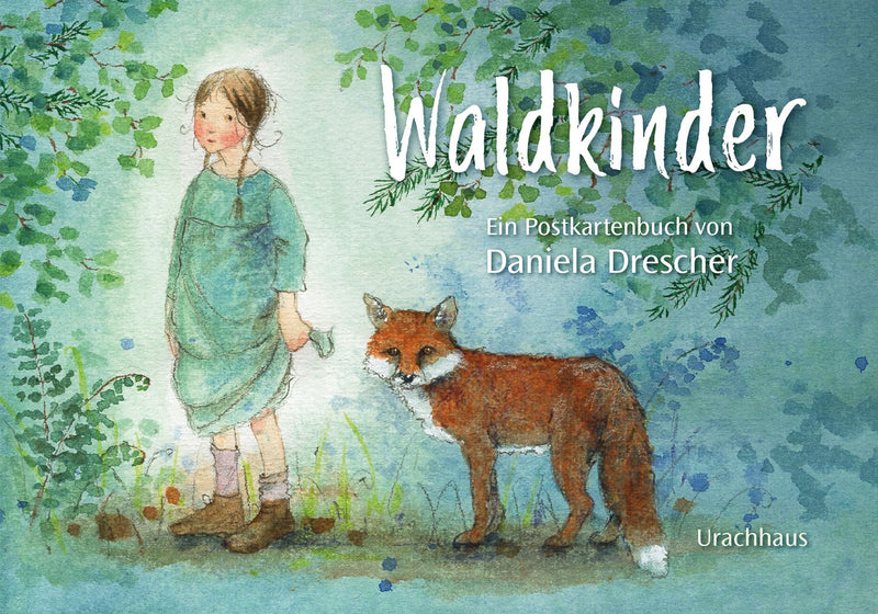 Postkartenbuch Waldkinder