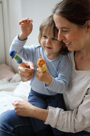 Fingerpüppchen häkeln und nähen
