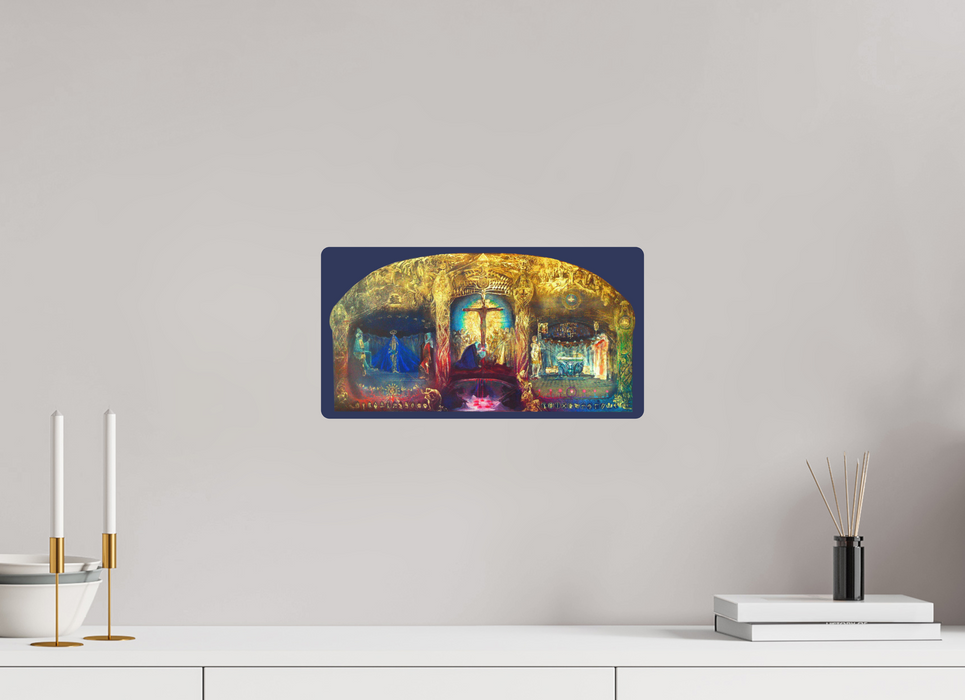 Triptychon "Gral" Wandbild
