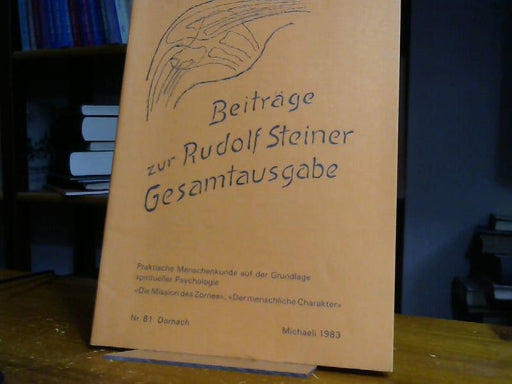 Rudolf Steiner: Beiträge zur R. Steiner Gesamtausgabe