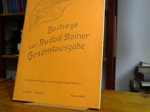 Rudolf Steiner: Beiträge zur R. Steiner Gesamtausgabe