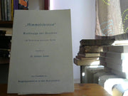 Dr.Wilhelm Kaiser: Himmelskreise . Rundwege der Gestirne im Sehraum unserer Erde