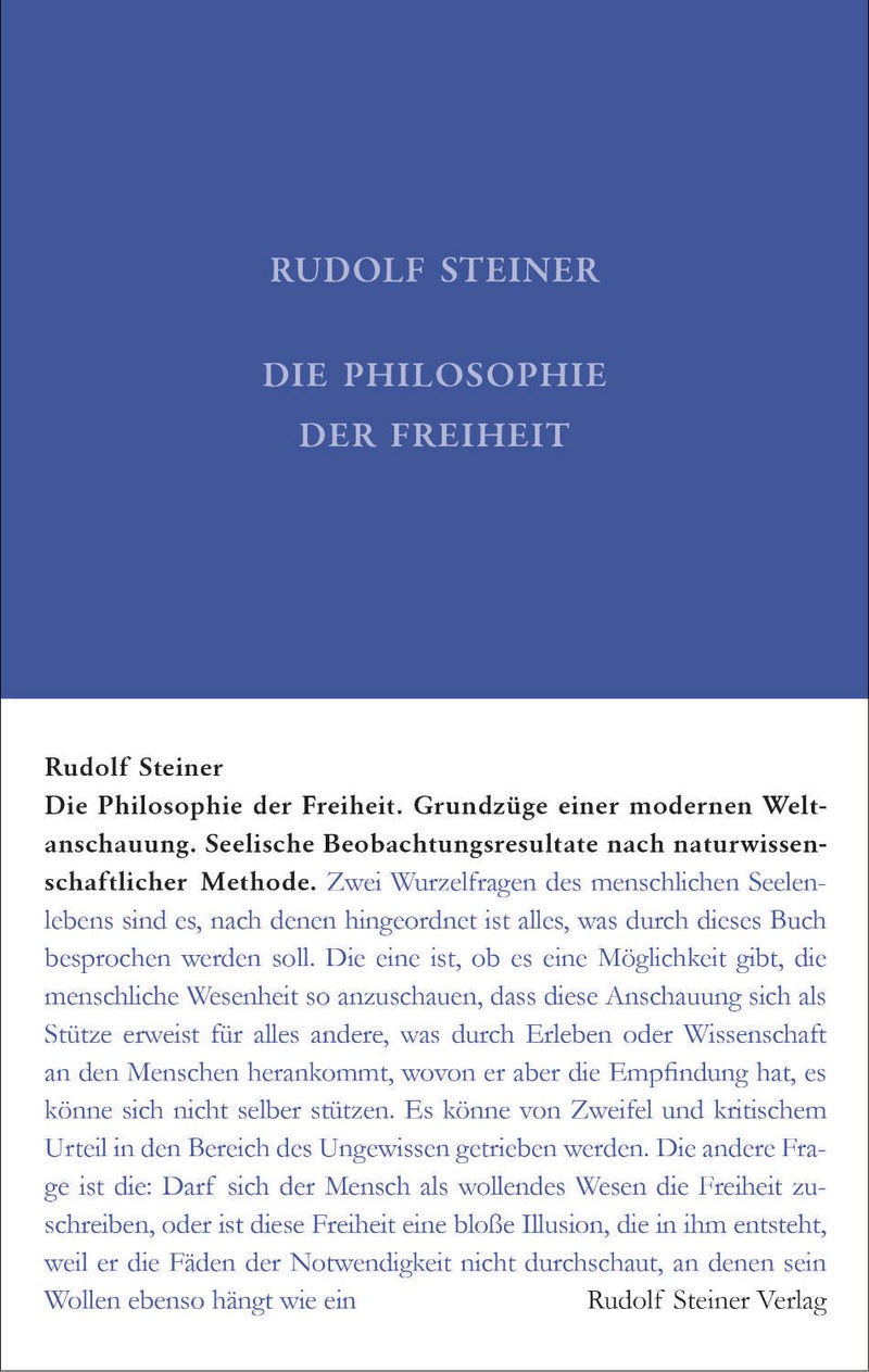 Die Philosophie der Freiheit