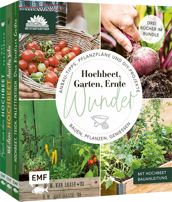 Garten, Hochbeet, Ernte-Wunder – Drei Bücher im Bundle