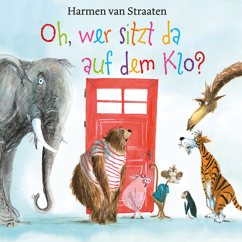 Oh, wer sitzt da auf dem Klo?