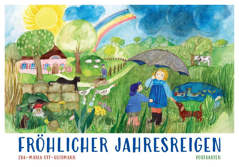 Postkartenbuch »Fröhlicher Jahresreigen«