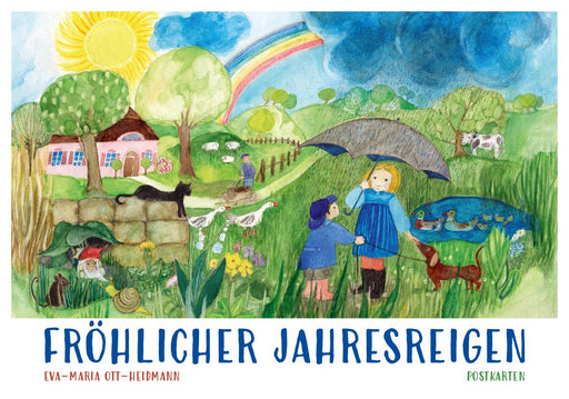 Postkartenbuch »Fröhlicher Jahresreigen«