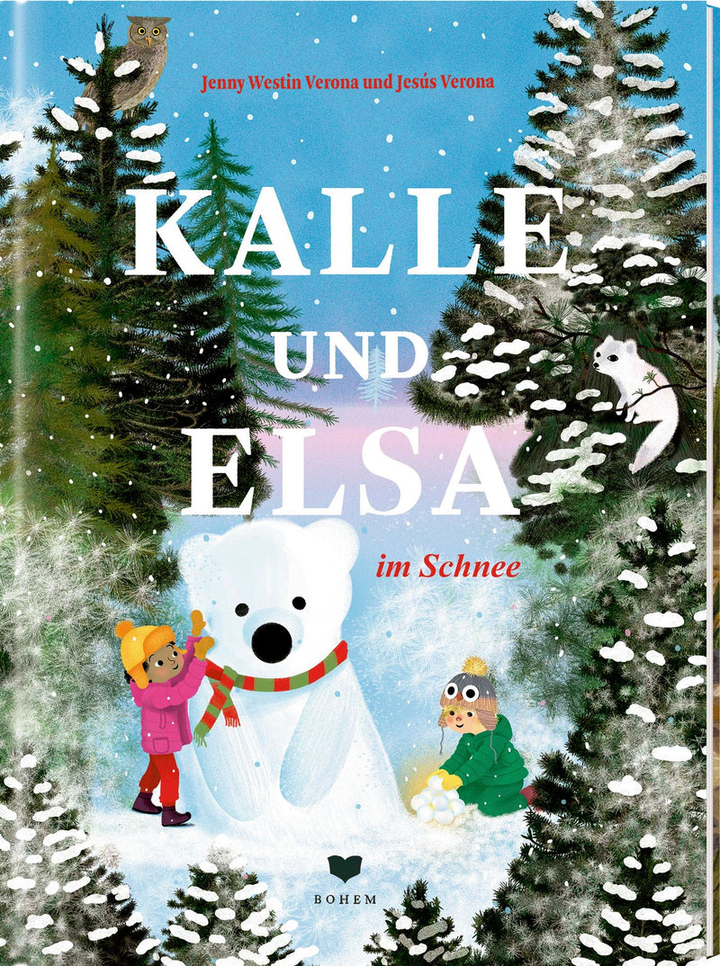 Kalle und Elsa im Schnee
