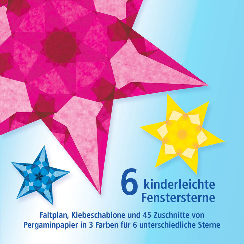 6 kinderleichte Fenstersterne