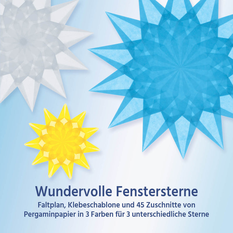 Wundervolle Fenstersterne