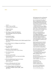 Zeitschrift STIL: Sinne