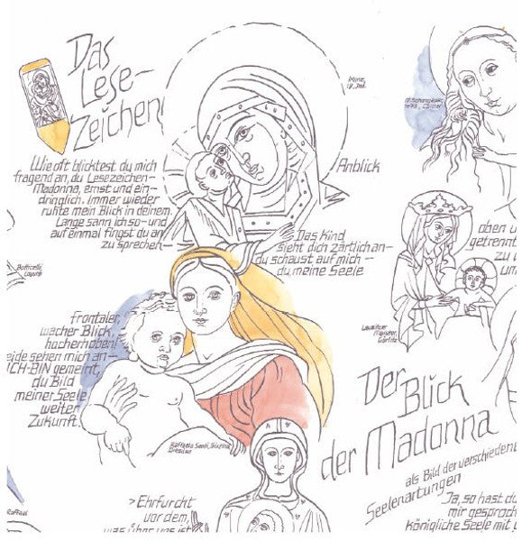 Blick der Madonna als Bild verschiedener Seelenartungen