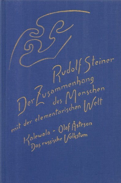 GA 158 Der Zusammenhang des Menschen mit der elementarischen Welt
