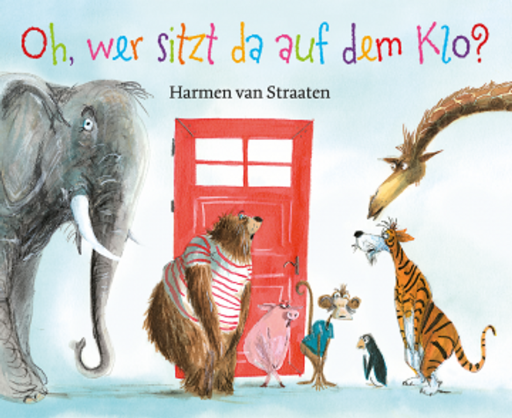 Oh, wer sitzt da auf dem Klo?