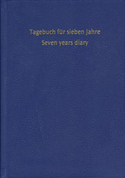 Tagebuch für sieben Jahre (dunkelblau)