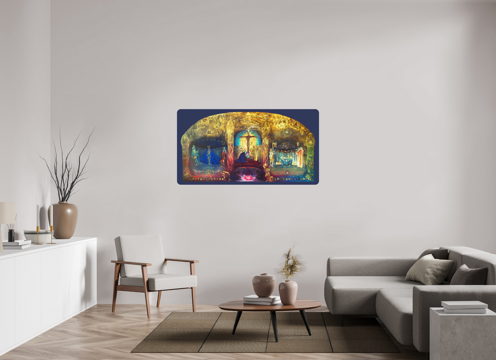 Triptychon "Gral" Wandbild